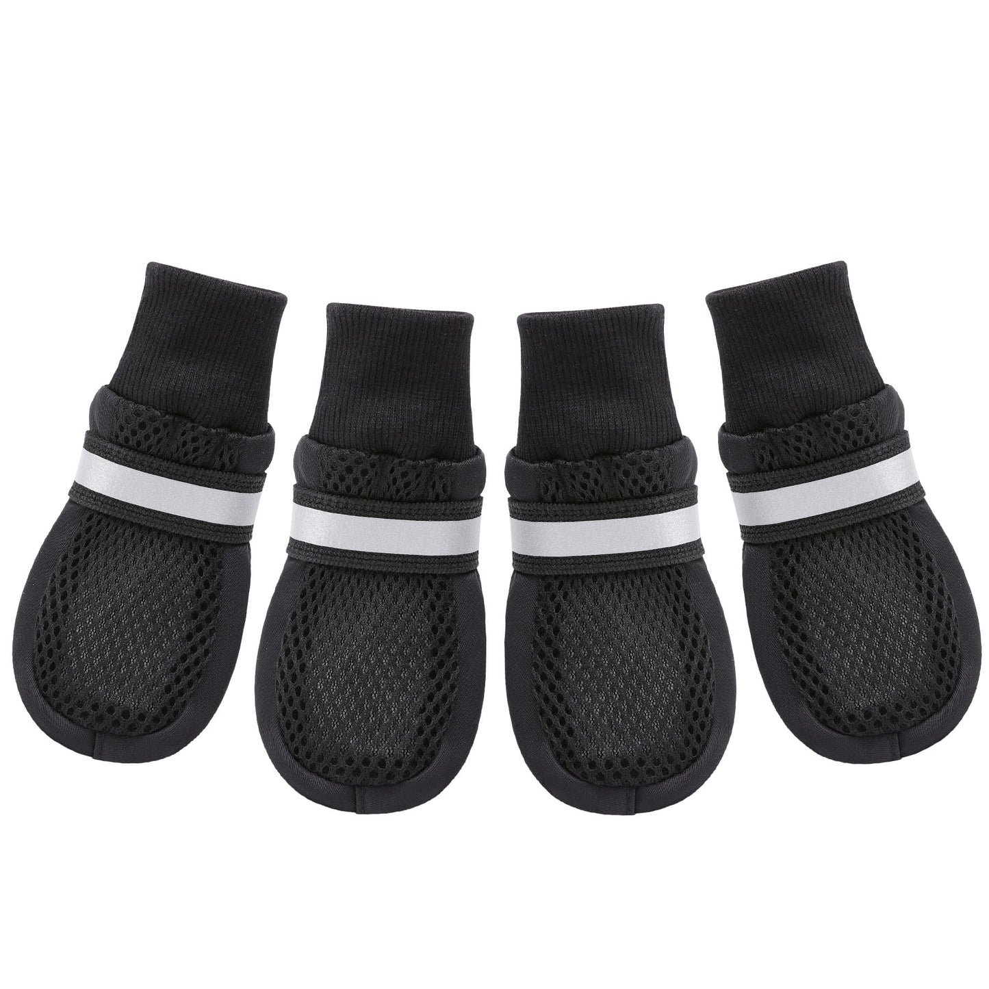Hilanco Breathable Mesh Dog Boots Dog Boots for Large Dogs Dog Paw Protection for Hot Pavement