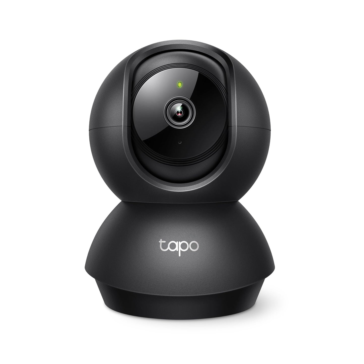 Tapo by TP-Link Pan/Tilt Security Camera for Baby Monitor Pet Camera w/Motion Detection 1080P 2-Way Audio Night Vision Cloud & SD Card Storage Works with Alexa & Google Home Black (Tapo C201)
