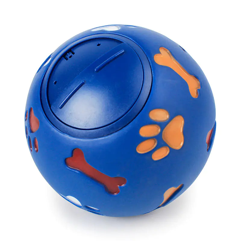 Bite-Resistant Spherical Rubber Pet Toy Ball