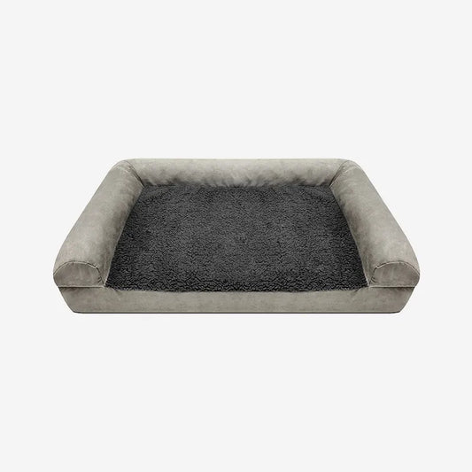 Waterproof Suede Cotton Fleece Kennel Pet Bed